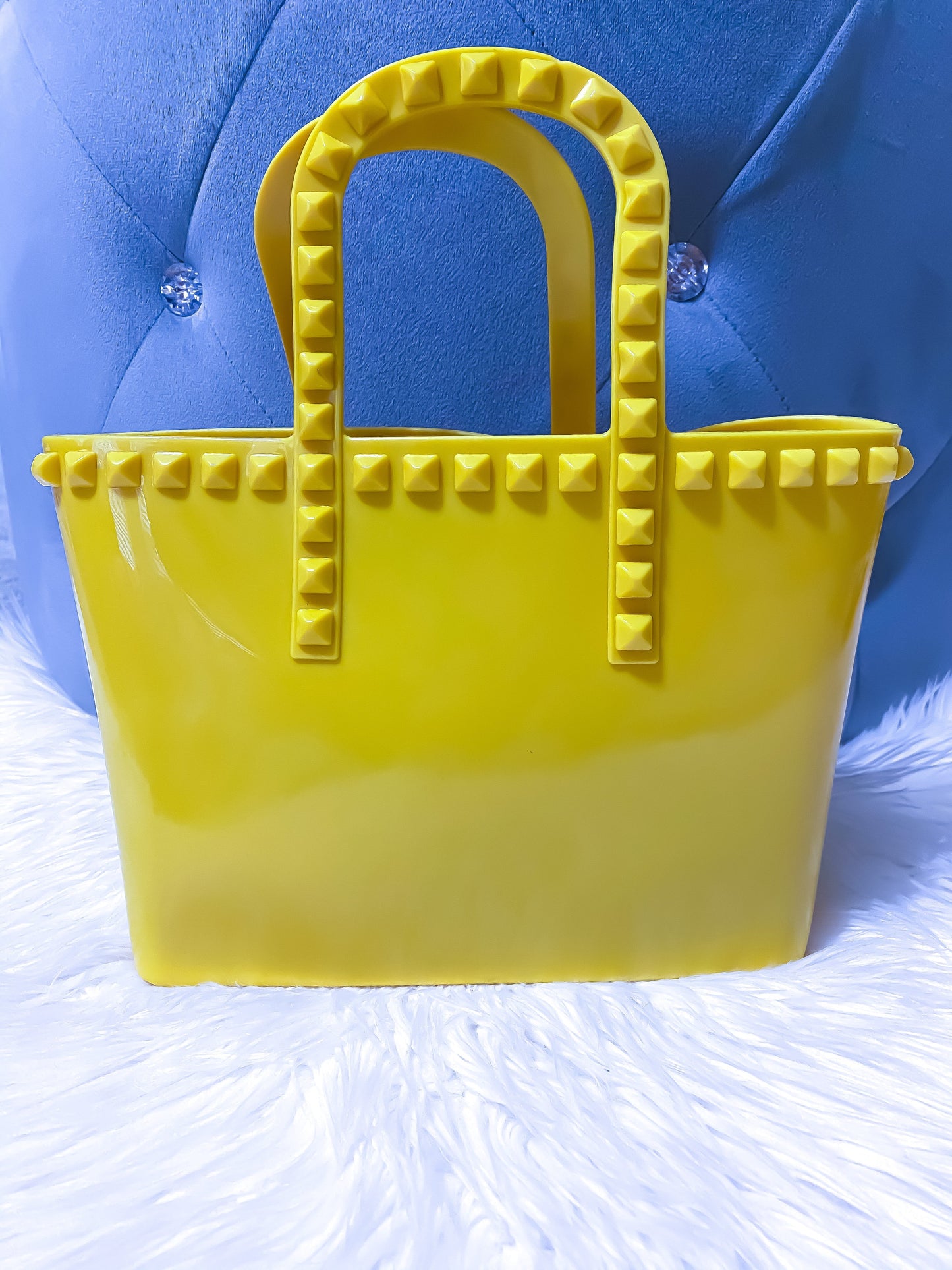 Mini Jelly Tote Yellow