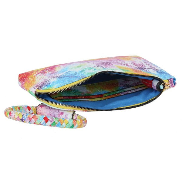 Bracelet Clutch Purse Tie Dye