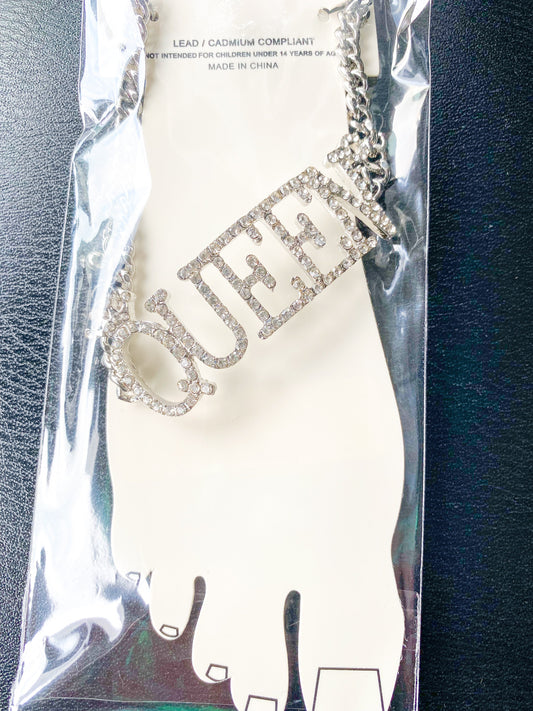 Queen Anklet Silver