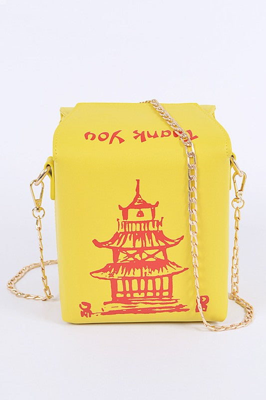 Take Out Box Clutch Yellow