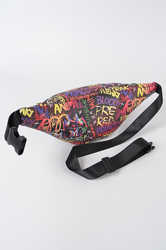 Rella Graffiti Fanny Pack