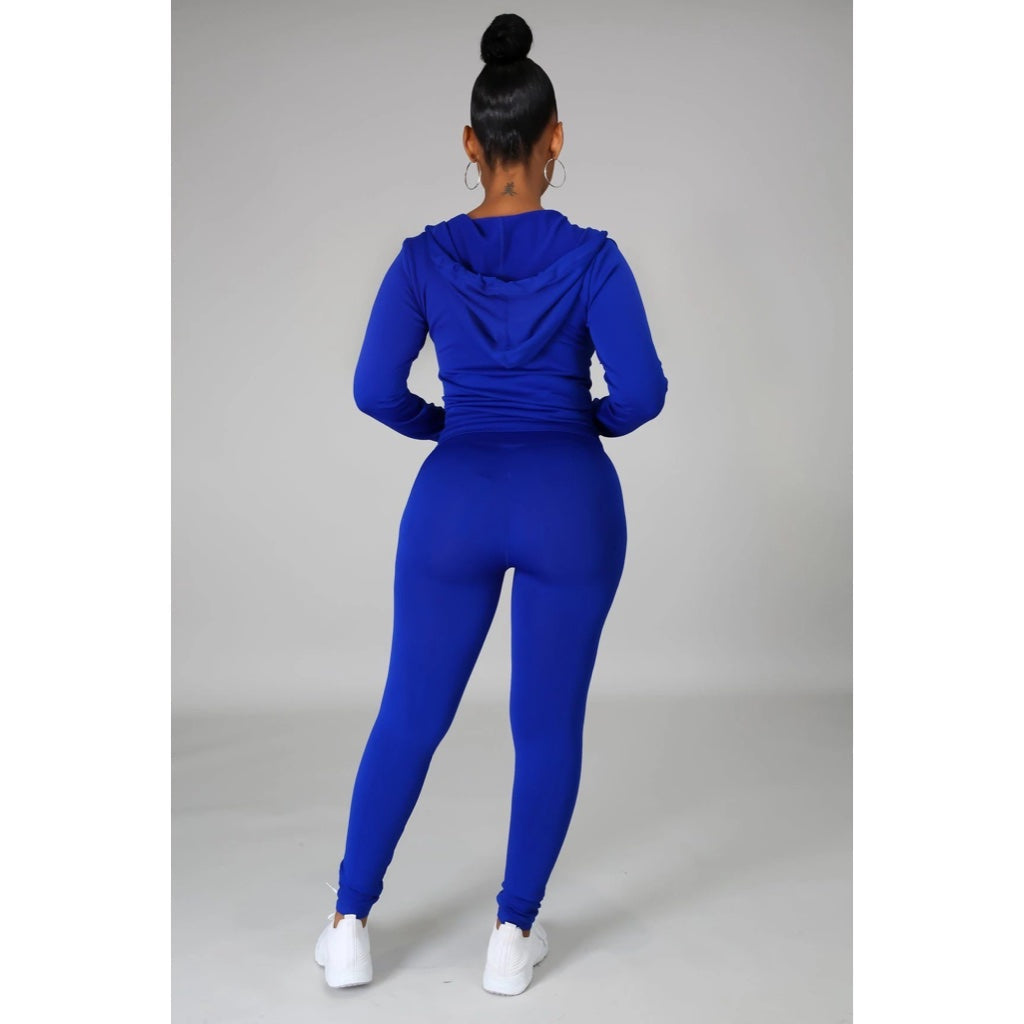 Ola Seamless 2 Piece Set Royal Blue