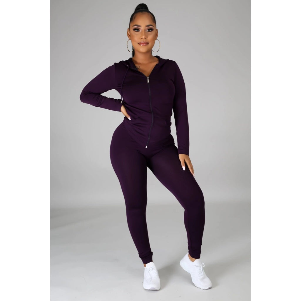 Ola Seamless 2 Piece Set Purple