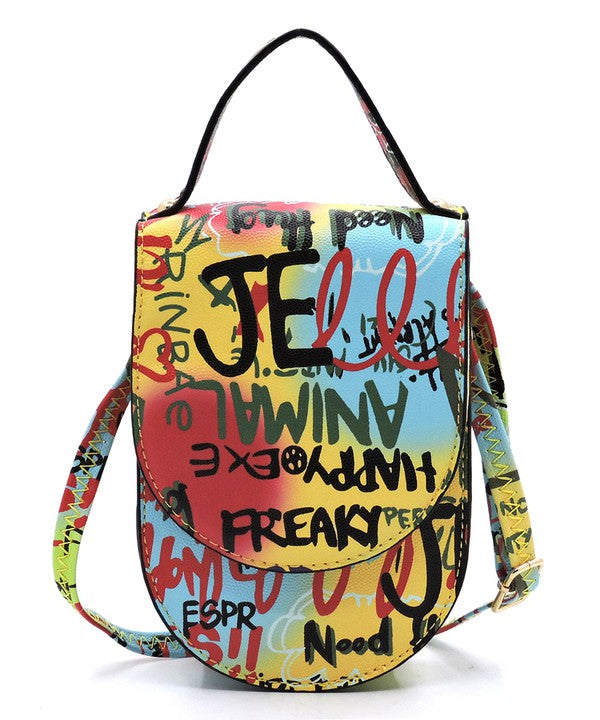 DEE GRAFFITI POUCH MULTI