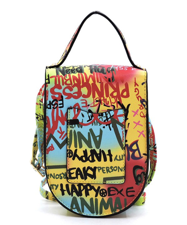 DEE GRAFFITI POUCH MULTI