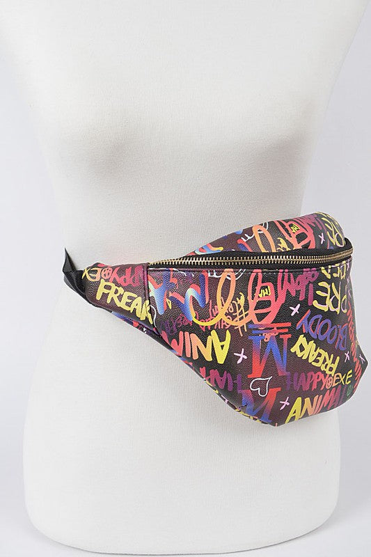 Rella Graffiti Fanny Pack