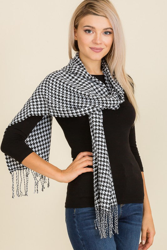 Houndstooth Scarf