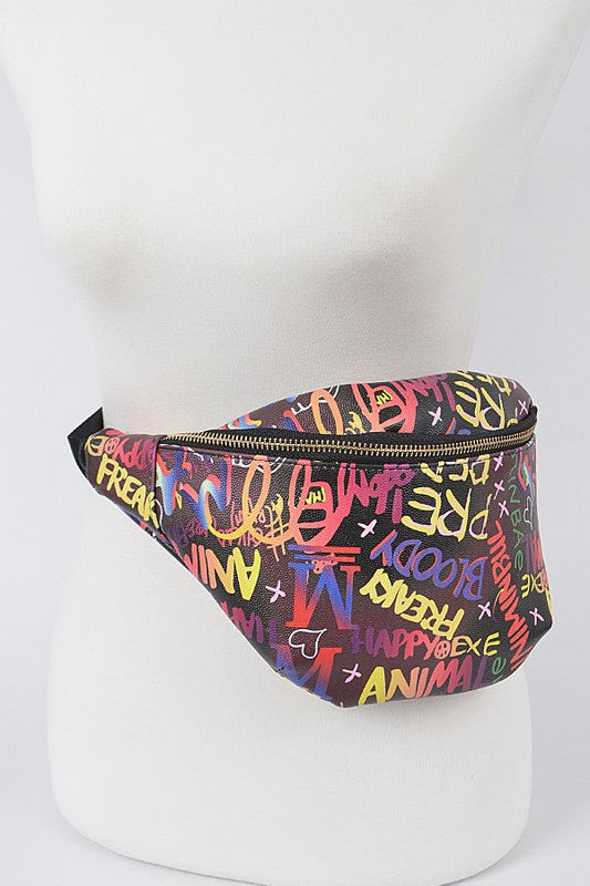 Rella Graffiti Fanny Pack