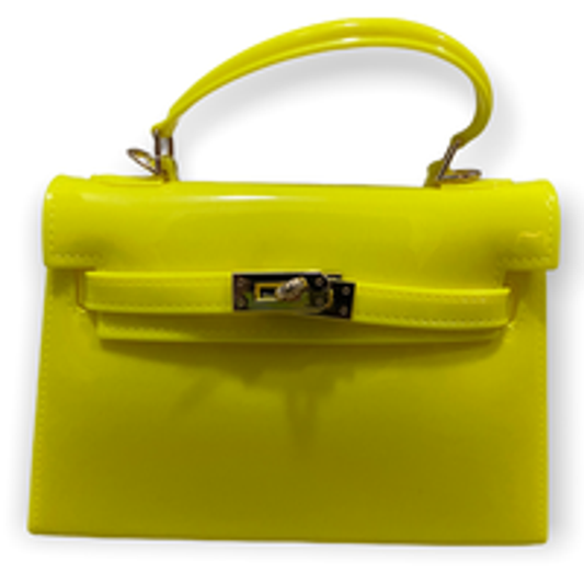 Rinna Small Jelly Purse Yellow