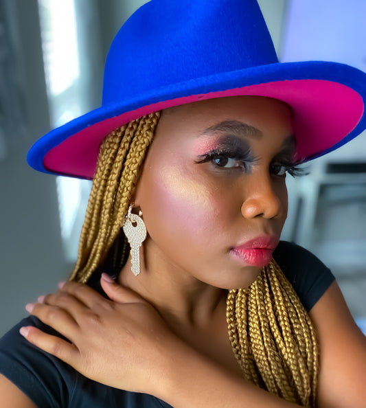 Royal Pink Fedora