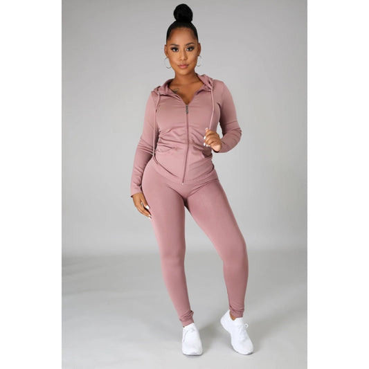 Ola Seamless 2 Piece Set Mauve