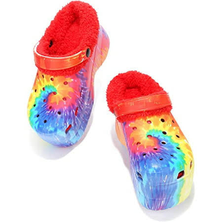 Fancy Clogs Tie Dye