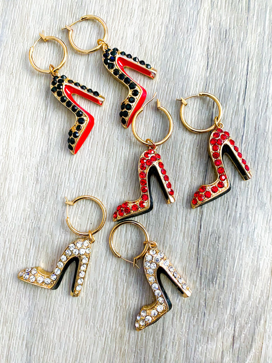 3 Heels Earring Set