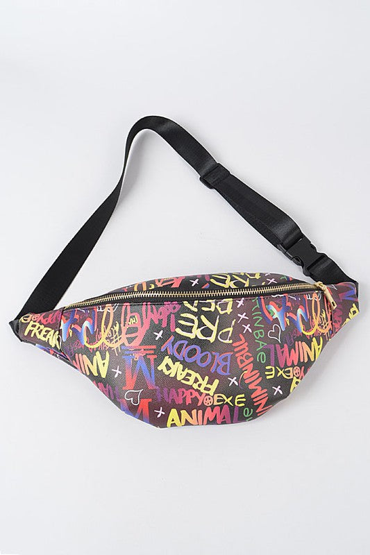 Rella Graffiti Fanny Pack