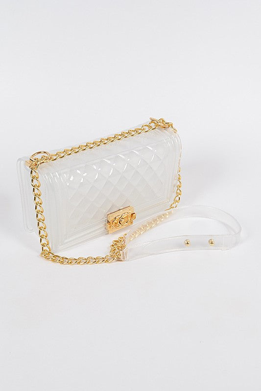 CLEAR MINI JELLY PURSE