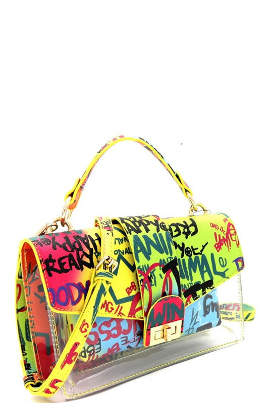 GLAM GRAFFITI RAINBOW Bag