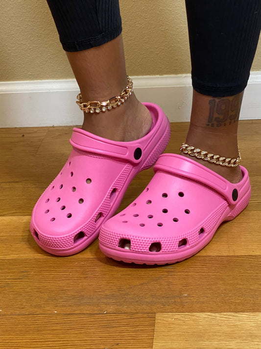 Fancy Clogs Pink