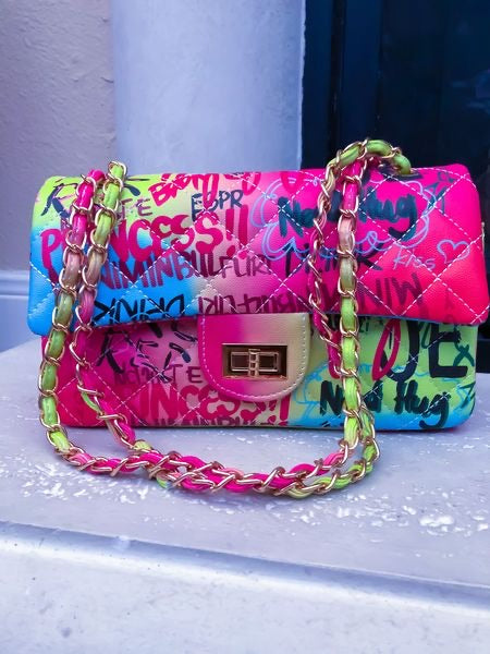 GRAFFITI RAINBOW BAG