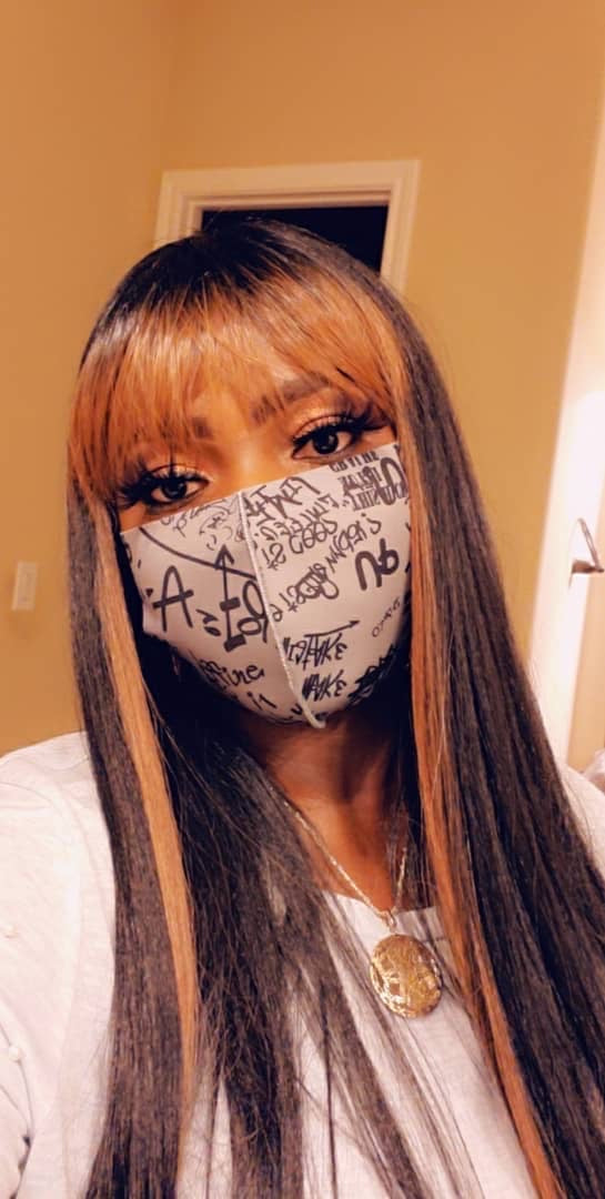 Graffiti Mask Gray