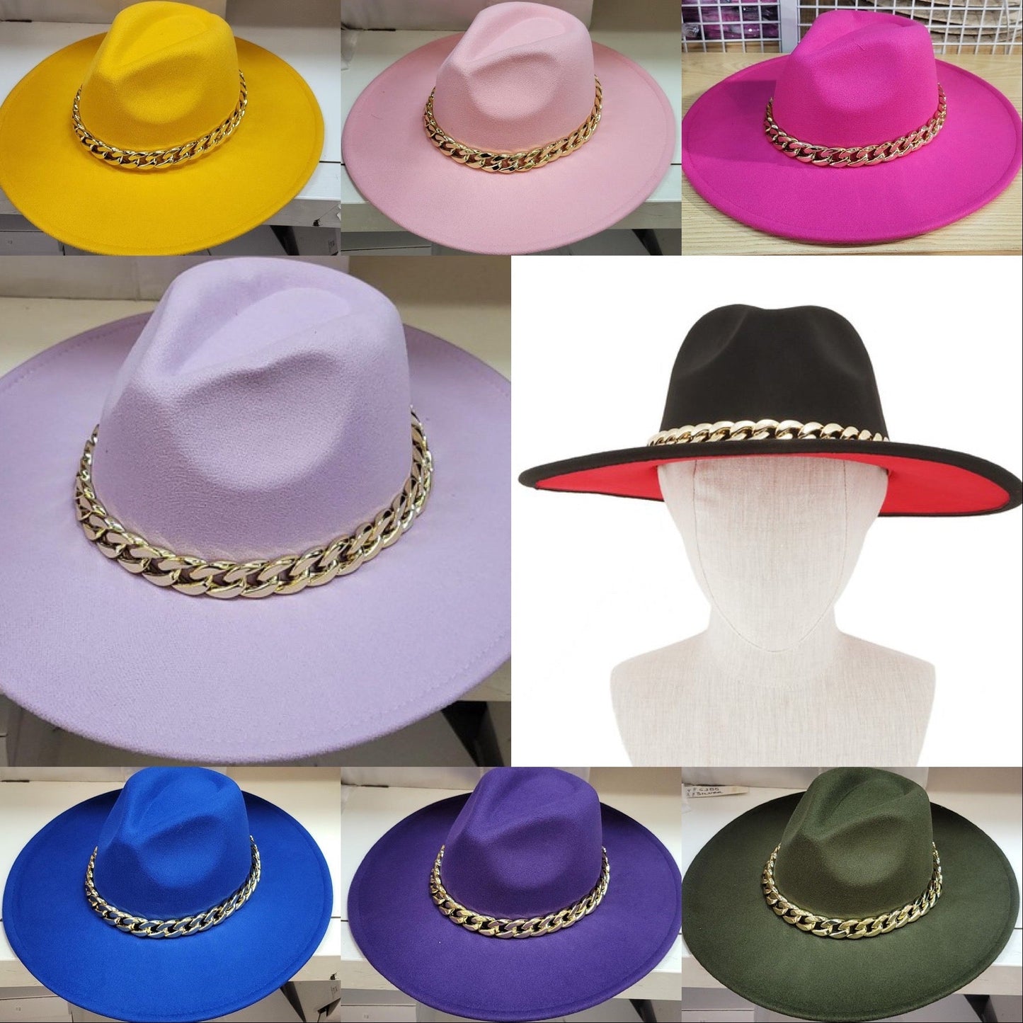 Mystery Fedora Hat Box 10 Pieces Final Sale