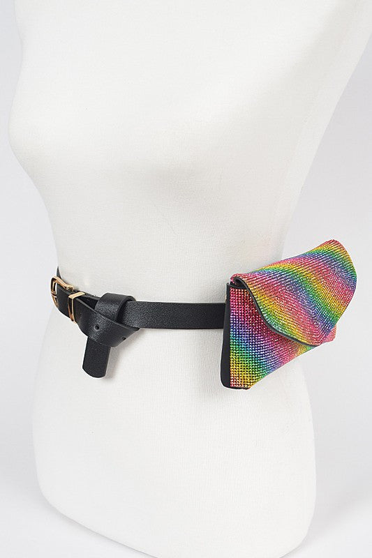 Lala Rainbow Belt Fanny