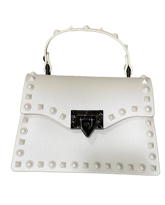 Kelly Small Jelly Purse Pearl White