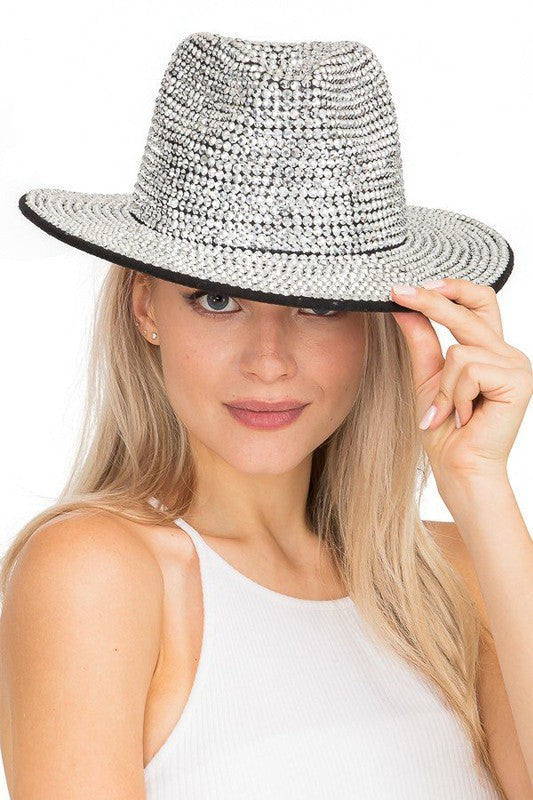 Bling Luxury City Cowgirl Fedora Cl