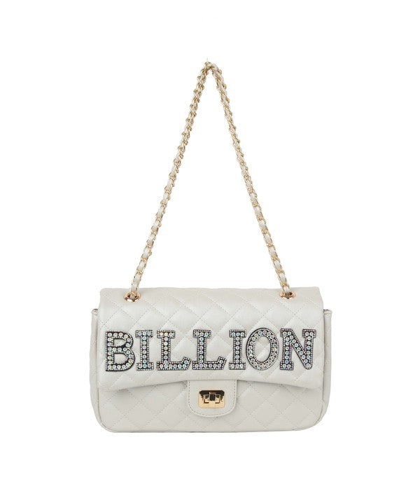 Quilted Billion Purse Pearl