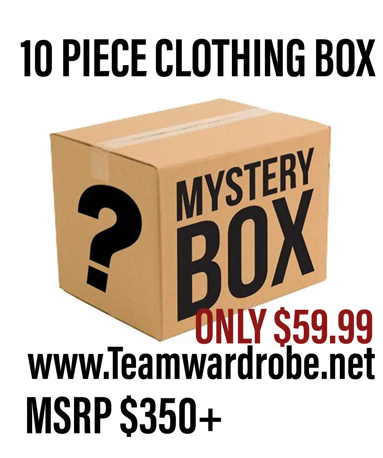 Mystery Clothing Box 10 Pieces -Final Sale